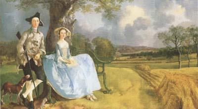 Thomas Gainsborough Robert Andrews and his Wife Frances (mk08) Sweden oil painting art